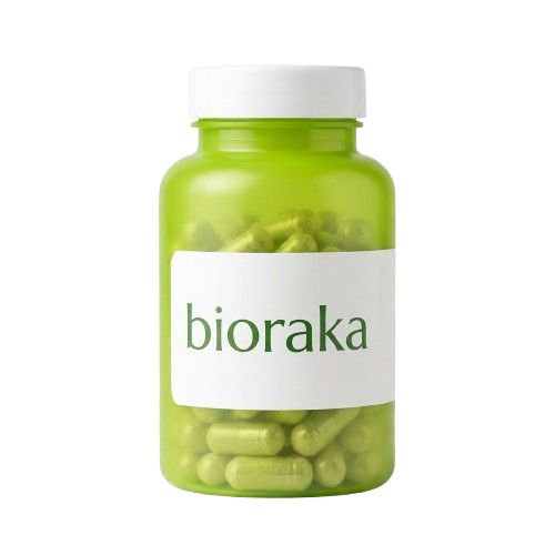 Bioraka természetes wellness termék csomagolása